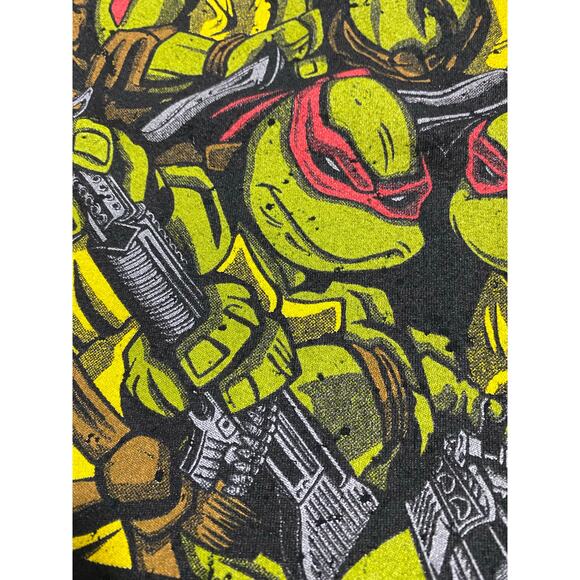 Nine Line T-Shirt Men’s XL Black Teenage Mutant Ninja Turtles Tactical Graphic - Picture 8 of 10